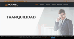 Desktop Screenshot of novatecsp.com